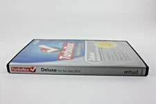Turbotax 2012 Deluxe  Federal and State + Federal E-file - Open box, preowned