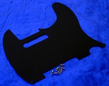 Pickguard For Fender '53 Telecaster 1 Ply Black Free Ship Pickguard Screws Wow