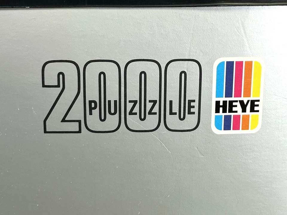 1986 HEYE Loup SDI Jigsaw Puzzle & Poster 2000 pcs SUPER RARE 100% COMPLETE - Image 4 of 4