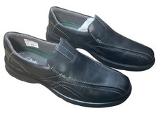 SALE New Men’s size 12 Clarks Gessler Step Loafer SHOES dress black
