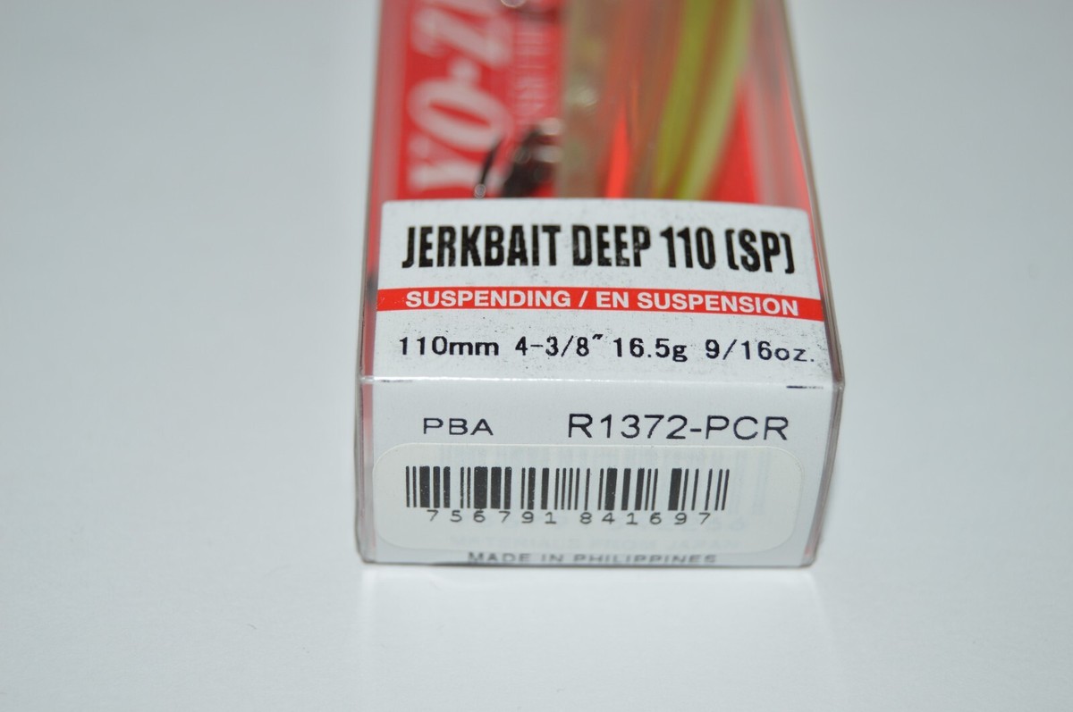 yo zuri jerkbait deep 110sp suspending r1372-pcr prism clown | eBay