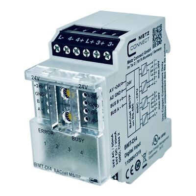 Metz Connect BMT-DI4 / 1108841319 / Digital Input / BACnet MS/TP