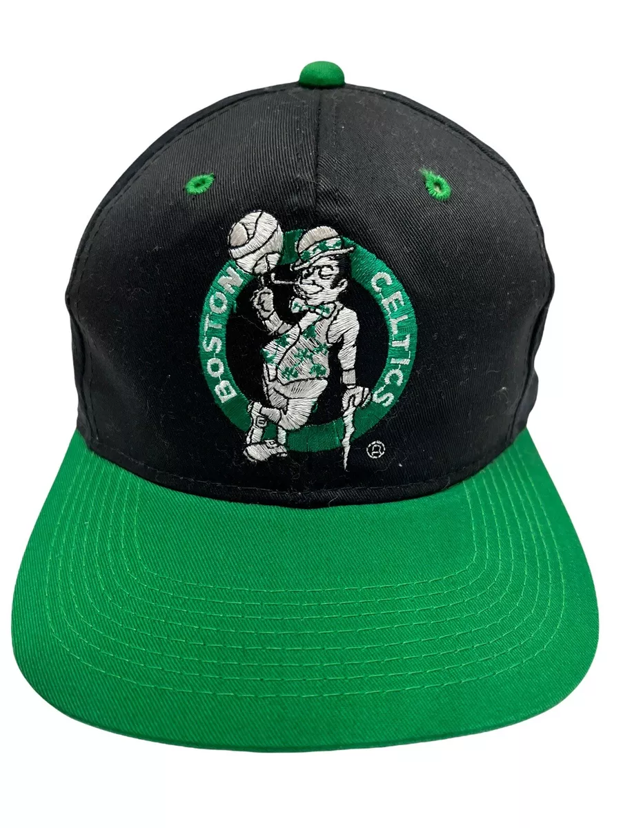 Vintage 90s Boston Celtics Snapback Drew Pearson Hat Cap Official