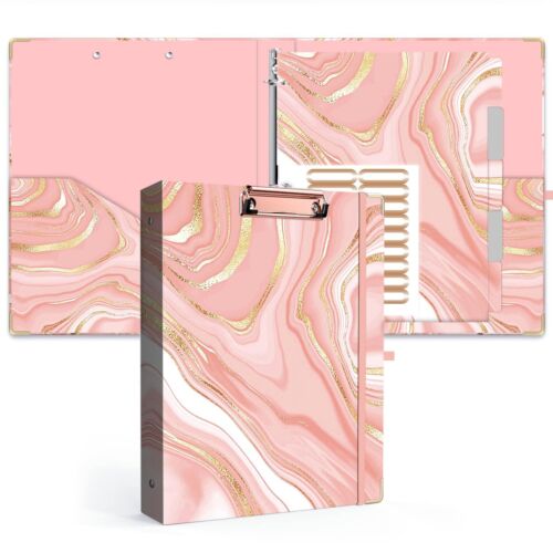 3 Ring Binder, 2 Inch Binder Organizer for Letter Size (8.5" x 11") with 5 Ta... - Picture 1 of 8