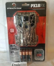 Stealth Cam Infrared Scouting Game Trail Camera Kit PX18FX ~ V2 (16 MP/16 GB SD)