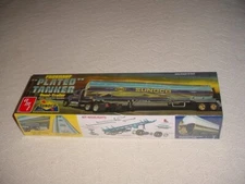 AMT , 1/25 ,  Fruehauf Plated Tanker Trailer Sunoco MODEL KIT # AMT1239  NISB