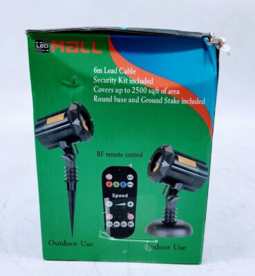 LEDMall Christmas Laser Projector Lights Outdoor, Motion Firefly Red, Green and