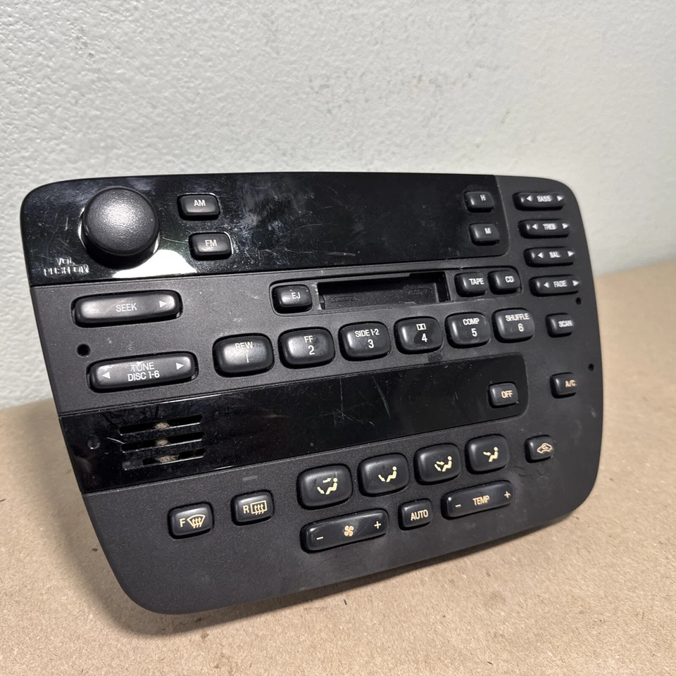 Receptor de radio de audio OEM 4F1T-18C858-CB 2004-2007 Ford Taurus sin probar Foto 3 de 4