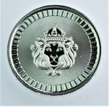Scottsdale Mint 1/2 Oz Coin .999 Fine Silver Lion Head Omnia 109.60 per troy oz