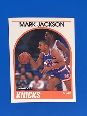 1989-90 NBA Hoops Mark Jackson Basketball Card #300 New York