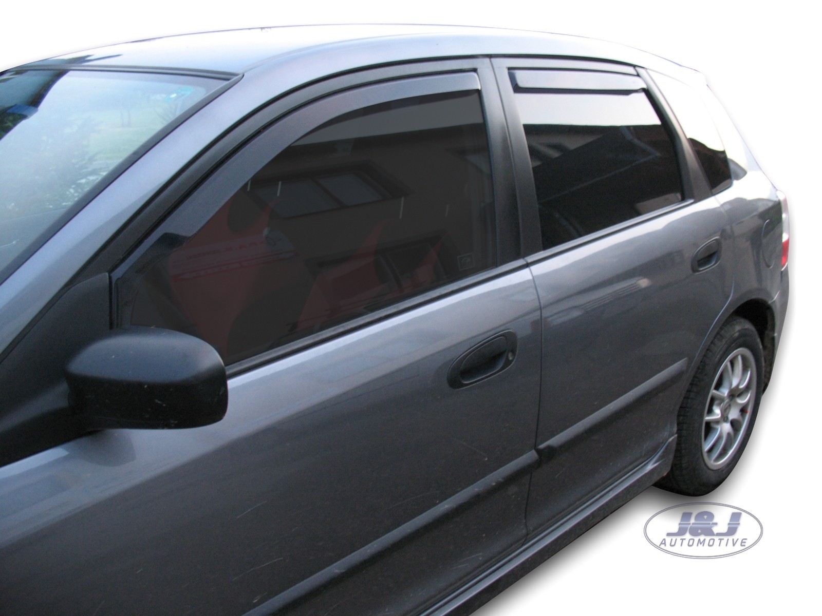 SET 4 DEFLETTORI ARIA ANTITURBO ANTIVENTO per HONDA CIVIC 5 PORTE 2001-2005