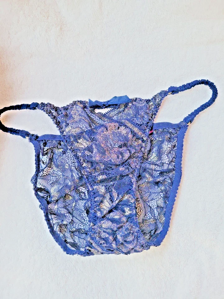 l'agent by agent provocateur conjunto de 4 sujetadores azul marino/oro, brief, suspensor, tanga 34A NUEVO Foto 2 de 4