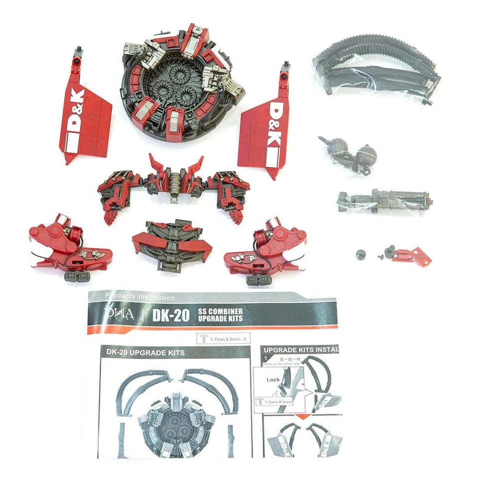 DNA DK-20 DK20 Accessories Upgrade Kit For SS Combiner Devastator in stock - Image 4 of 4