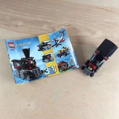 LEGO CREATOR Emerald Express 31015 3 In 1 Set Complete With