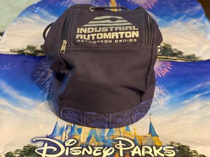 droid carrying backpack