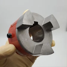 Lovejoy L110 x 1-7/16 Hub Coupling Jaw Style 3/8" Keyway 2 Set Screws RRS110