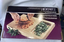 Hoffritz 2 Piece Mezzaluna Chopper And Chopping Block Set