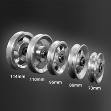 95/110/114mm Aluminum Bearing Pulley Wheel Cable Machine Gym Fitness Equipment