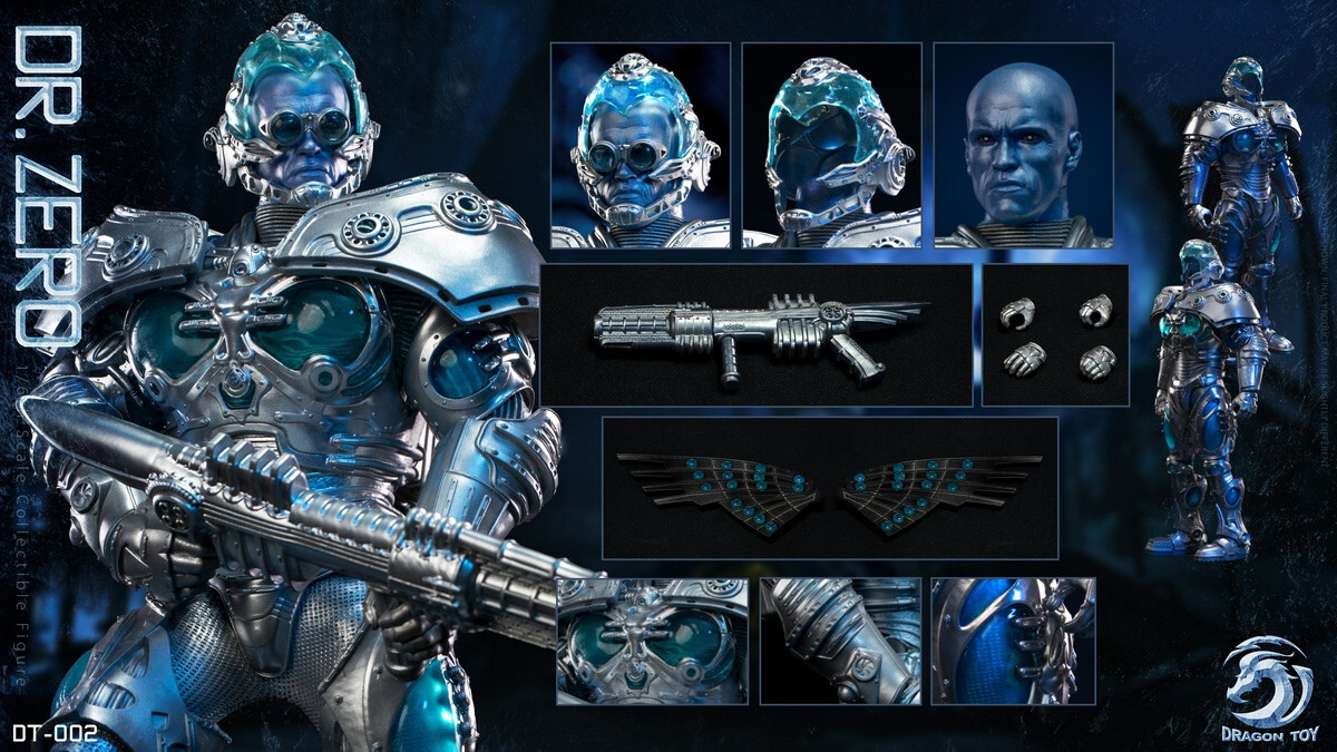 Dragon Toys ミスターフリーズ　1/6フィギュア Dragon Toys Mister Freeze Action Figure Model In Stock 1/6