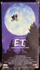 E.T. The Extra Terrestrial 1988 VHS Green Black Edition MCA Video Rare Authentic