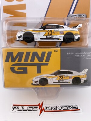 スカイライン GTR R35RR 1/64 LBWKミニカー　499台限定品 Mini GT Nissan R35 LBWK-Silhouette Works GT 35GT-RR Ver.1 LB