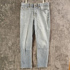 Two Urban Pipeline Mens Jeans 30x32 Straight Leg Light Wash Stretch Cotton Blend