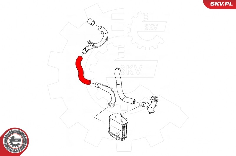 ✅Fits SKV GERMANY 43SKV167 TURBINE HOSE 43SKV167 / #1098   ⭐UK Seller⭐