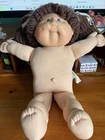Vintage 1982 Cabbage Patch Kids Girl Doll, Brown Hair, Blue Eyes, Freckles