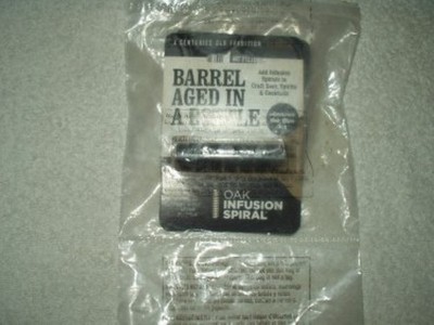2 barrel aged in a bottle-add oak infusion spiral -craft beer spirits & cocktail