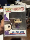 Funko Pop - Stranger Things  #805 Will The Wise . + Protector!