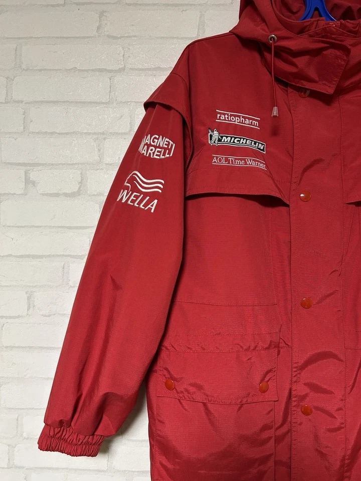 Chaqueta De Colección Panasonic Toyota Racing Fórmula 1 F1 Team Roja Talla S Hecha en Italia Foto 3 de 4