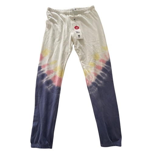 Wildfox Edelweiss Knox Pants Purple Tie Dye Sweatpants - Picture 8 of 8