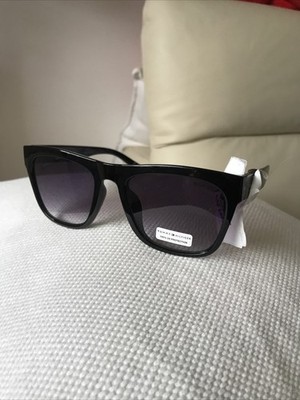 NEU orig. Tommy Hilfiger Herren Sonnenbrille schwarz Rahmen