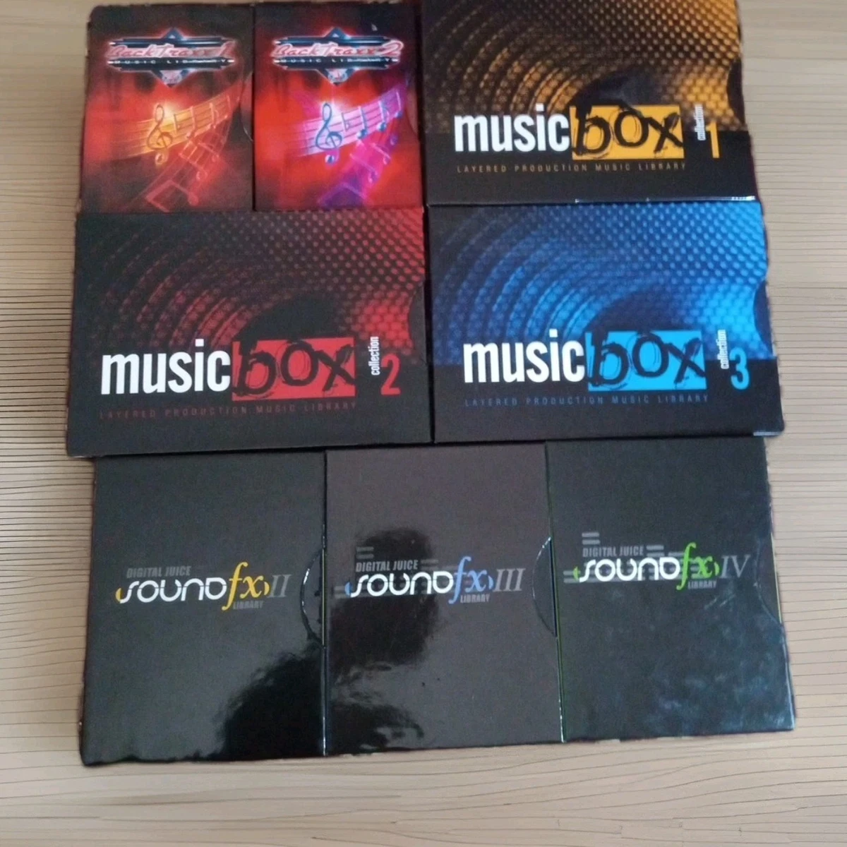 効果音】Digital juice sound fx1・2・3・4 セット【廃盤】 効果音