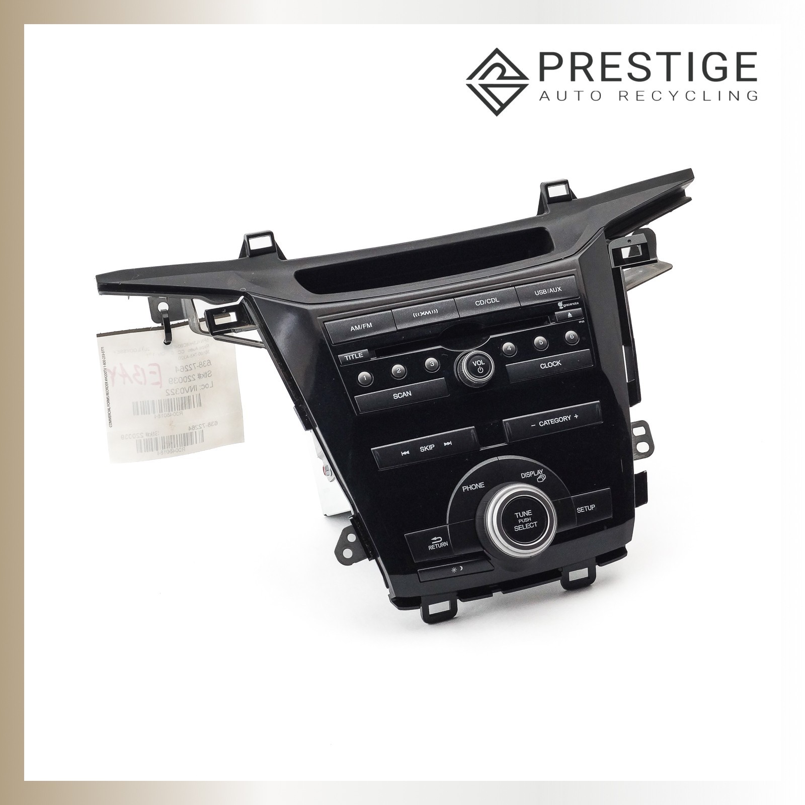 2011-2013 HONDA ODYSSEY AM FM CD Player Radio Receiver 30100-TK8-A320