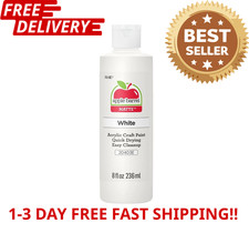 Apple Barrel Acrylic Paint in Assorted Colors 8 Ounce 20403 White