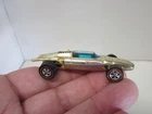 HOT WHEELS REDLINE  INDY EAGLE * GOLD CHROME COLOR * NEAR MINT ! RARE CAR