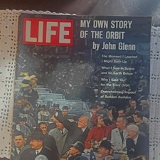Life Magazine March 9, 1962 Illustrated John Glenn Orbit Story News History