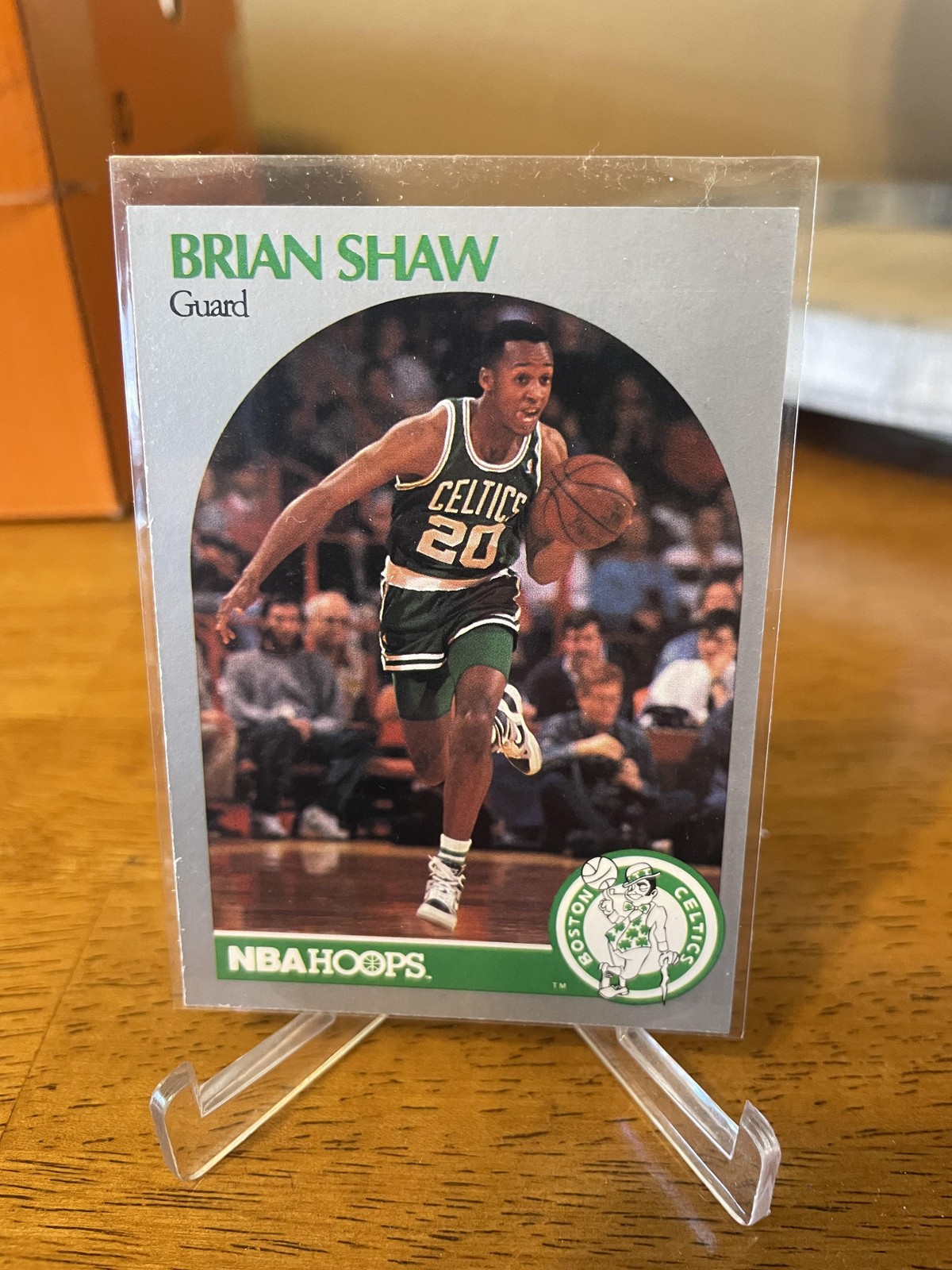 1990-91 Hoops #48 Brian Shaw