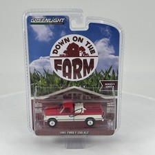 Greenlight 1991 Ford F-250 XLT 1:64 Diecast Pickup Truck w/Fuel Transfer Tank