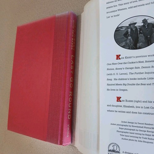 Last Go Round A Real Western By Ken Kesey With Ken Babbs 1994 Hardcover - Bild 15 von 24