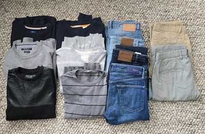 Herren Jeans/Pullover Set 11tlg,PEPE-Jeans,Roca Wear,TomTailor,TopZustand,Modern