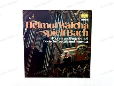 H. Walcha Spielt Bach - Fuge D-Moll, Dorische Toccata Und Fuge u.a. GER LP '*