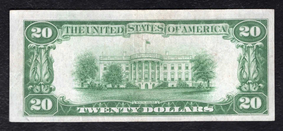 FR. 2050-I 1928 $20 FRN FEDERAL RESERVE NOTE MINNEAPOLIS, MN EXTREMELY FINE - Image 2 of 2