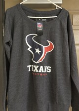 NFL Houston Texans Women's Lightweight Sweatshirt Size L