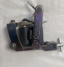 Vintage Coil Tattoo Machine Micky Sharpz Progers Shader Handmade Rare 2011