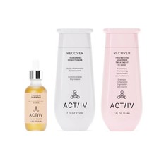 ACTIIV Recover Women's Trio Kit - Shampoo, Conditioner 7 oz and Serum 1.8 oz