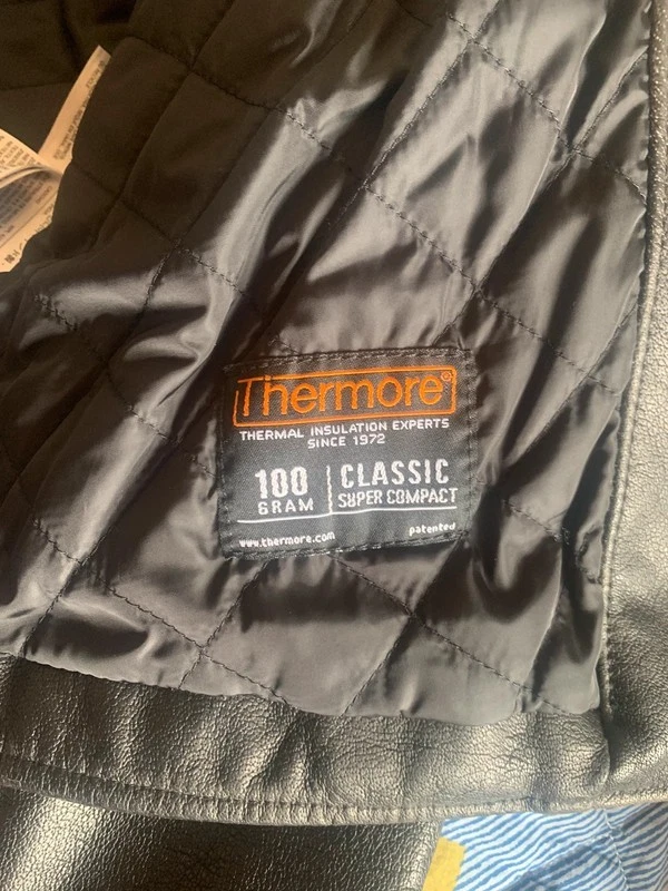 Levi’s Leather Biker Jacket - Imagen 2 de 4