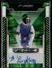 2025 Leaf Optichrome #BA-JTL JT Lindsey Base Autographs Lava Green Prizm 1/6