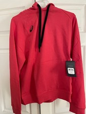 Asics New Medium Red All Sport Hoody